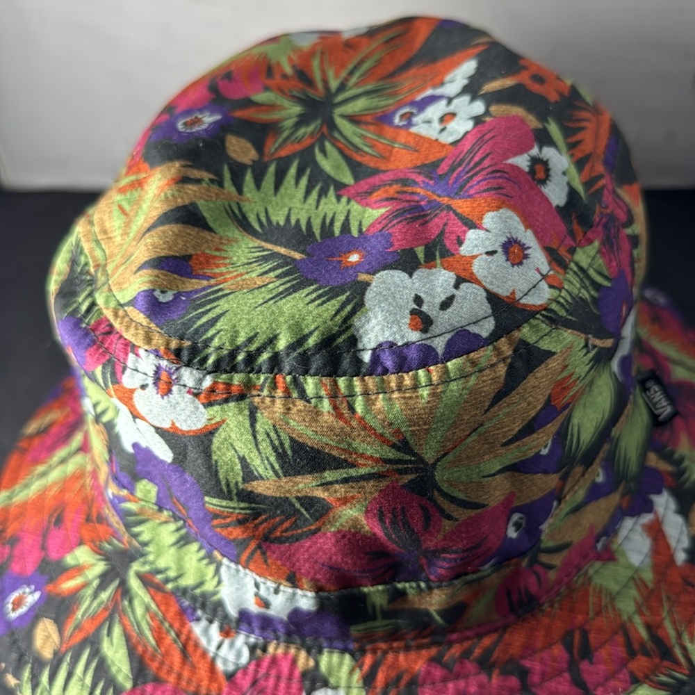 VANS bucket hat floral print L/XL - Picture 3 of 5